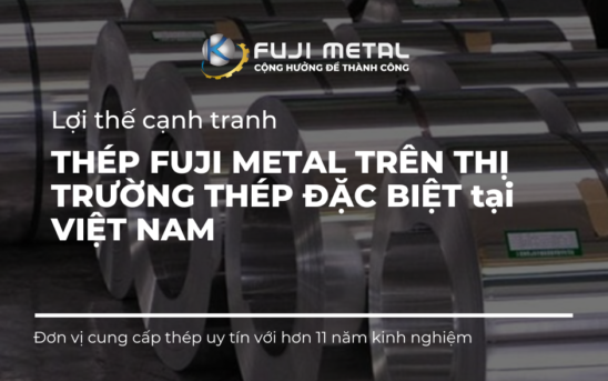 LỢI THẾ CẠNH TRANH CỦA THÉP FUJI METAL TRÊN THỊ TRƯỜNG THÉP ĐẶC BIỆT tại VIỆT NAM