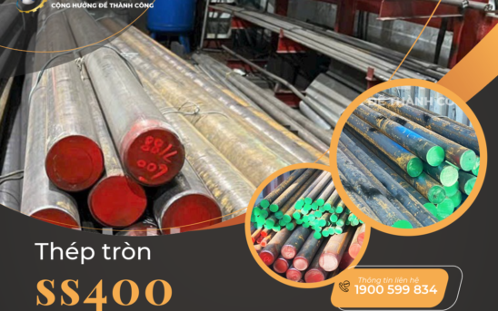 Thép tròn SS400 – Đặc điểm, Ứng dụng và Lợi ích